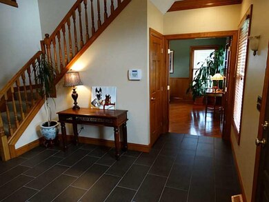 Entry/Foyer. The porcelain tile in the entry was j