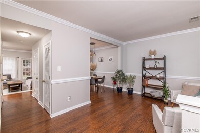 Formal Living Room w/ 9 Foot Ceilings