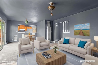 Virtually Staged Living Room