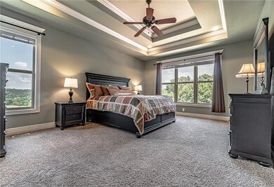 Double tray ceiling and look at your view!