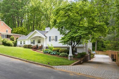 Driveway with auto gate