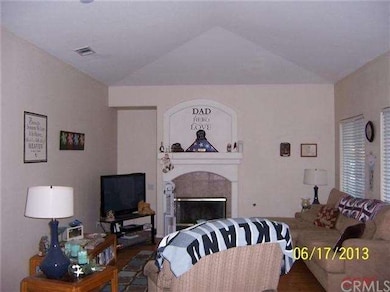Living Room with Fireplace