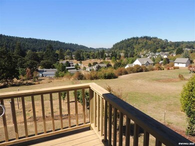 Amazing views from the deck.