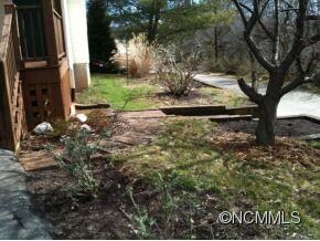 several garden beds