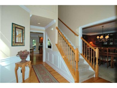 Entry/Foyer. Welcoming entry, hardwood flooring, w