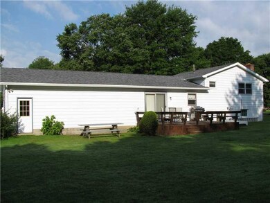 Exterior Back. REAR DECK
