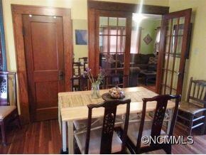 Dinning Room with Orginal Door