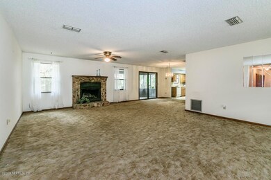Living Room with Fireplace