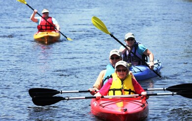 kayakers