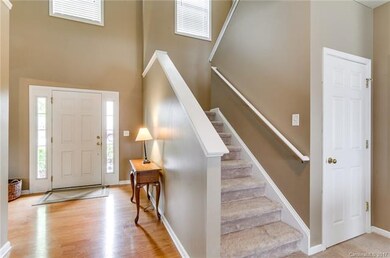 Open foyer leads you to great room.