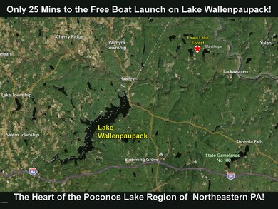 Fawn Lake Wally Map