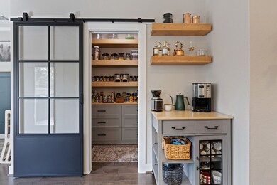 Don't miss this amazing walk-in custom pantry with