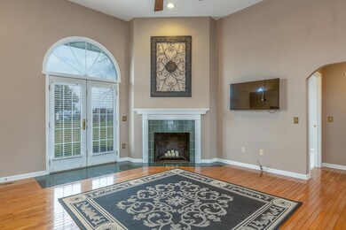 Living Room with Fireplace