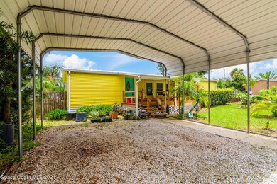 Awning in driveway