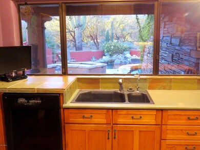 Mountain view from the Kitchen