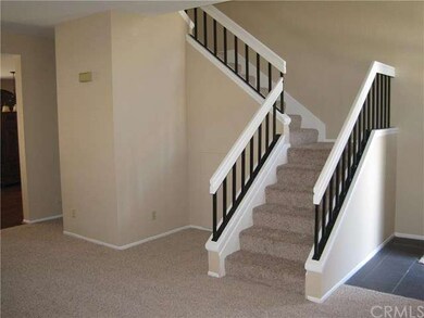 The staircase leads to the second floor where ther