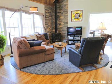 Great Room. beautiful hardwoods...breathtaking vie