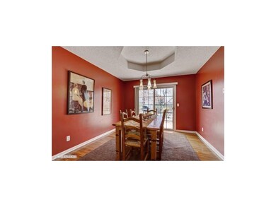 Dining room walks out to the back deck.