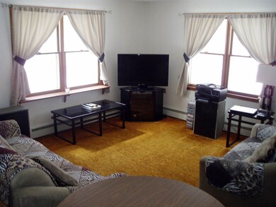 2 Sets of Double windows and a brick hearth.  Brin