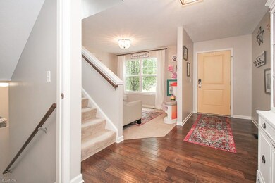 The sitting room/study greets you as you step into