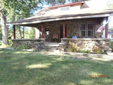 Large covered front porch