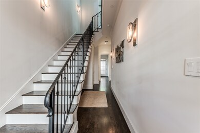 Gracious Entry Hall with soaring ceilings, elevato