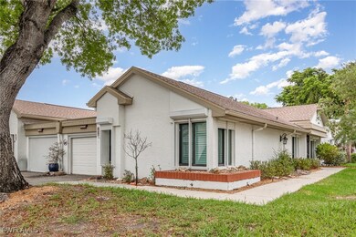 View of home's exterior featuring stucco siding, a