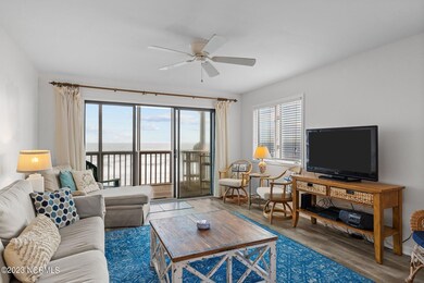 Living Room With Access To Screened Porc