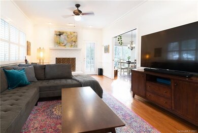 Family Room with gas fireplace