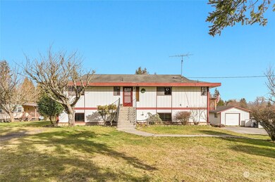 Looking from the street at your new home