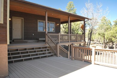 Front porch & deck