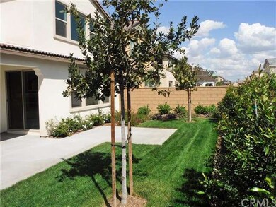 Rich landscaping and impressive and durable concre