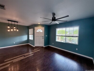 Spacious living and dining area