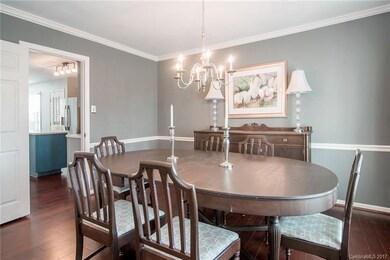 Formal Dining. Wood floors thru much of downstairs