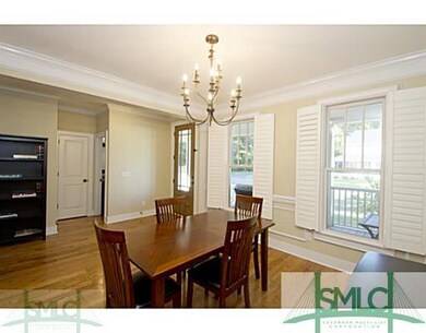 Dining Room. CROWN MOULDING, PLANTATION SHUTTERS, 