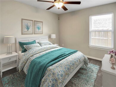 Stock photo, home will look similar.