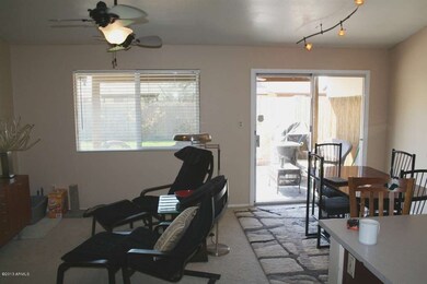 Great room sitting area, dining