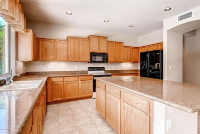 Raised Cabinets and Granite Counters
