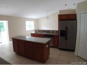 kitchen from hallway