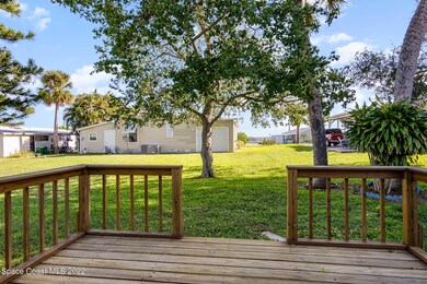 Back porch and water view