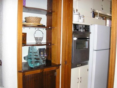 One of several built in cabinets