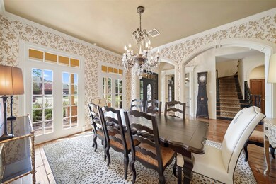 Opposite the private study and staircase, this formal dining room is ideal for casual to formal dining & entertaining.
