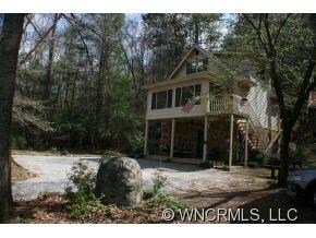 View from side yard