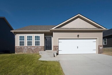 Photograph is of model home. Intended fo