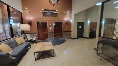 Elevators and waiting area