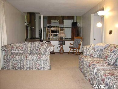 Family Room. Opens to the kitchen.