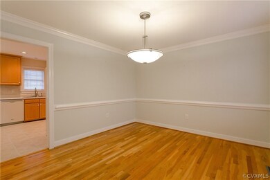 The Dining Room is easy to access from the Kitchen