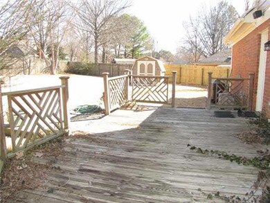 Relax on the large back deck overlooking the backy