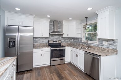 Fully renovated kitchen with SS appliances