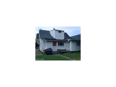 View of duplex from back yard.